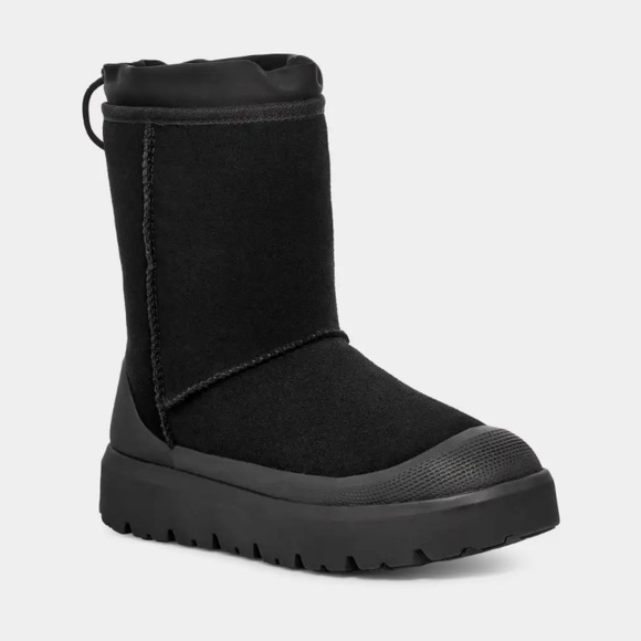 UGG Other - UGG Black Classic Short Weather Hybrid Rain Show Cold Weather Outdoor Boots NIB